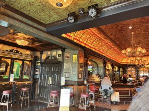 Inside the newly-renovated JR Mahon's