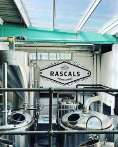 Inside the brewery at Rascals
