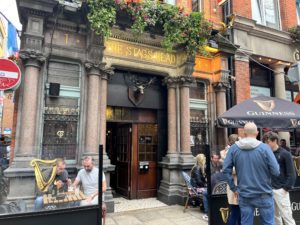 Outside The Stag's Head